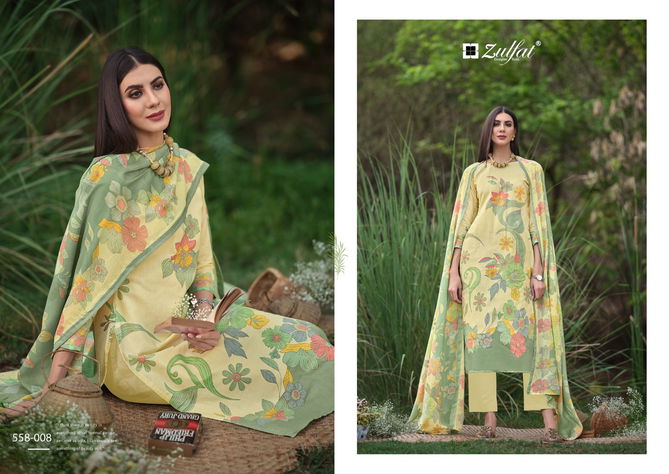 Hakoba Vol 2 By Zulfat Digital Printed Cotton Dress Material Wholesale Price In Surat
